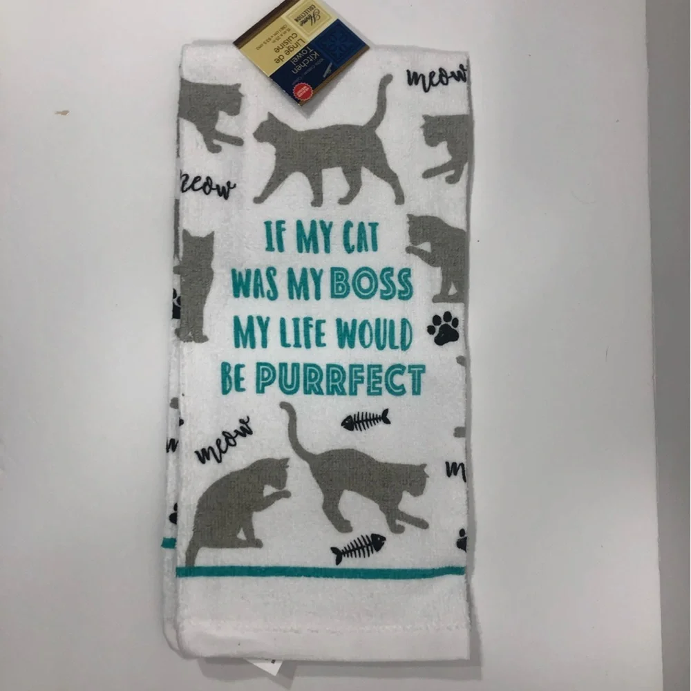 Cat Lover Kitchen Towel